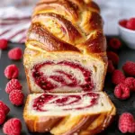 Raspberry Swirl Brioche Loaf Recipe