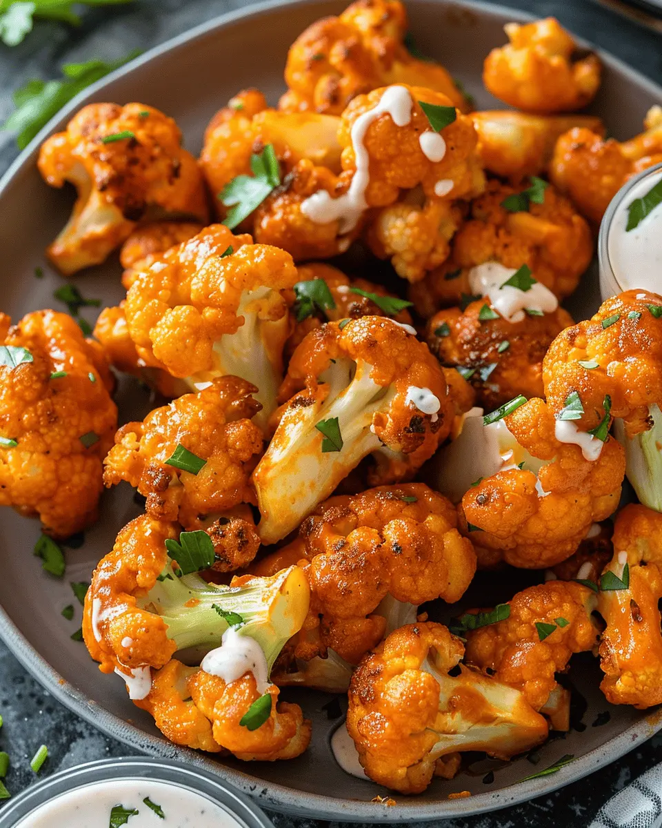 Air Fryer Buffalo Cauliflower Recipe: Easy, Spicy, and Healthy Delight