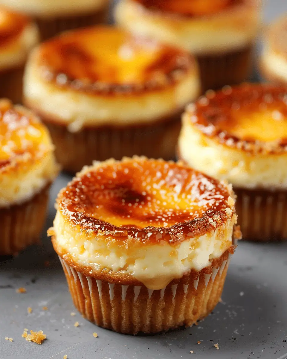 creme brulee cheesecake cupcakes for an indulgent dessert experience