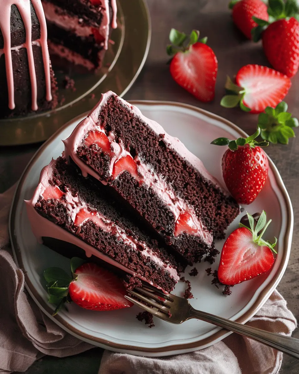 Strawberry Chocolate Cake: Indulgent Delight for Any Occasion