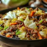 Irresistible Chinese Ground Beef and Cabbage Stir-Fry Recipe