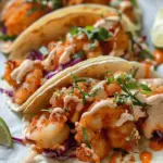 Air Fryer Bang Bang Shrimp Tacos