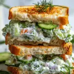 Easy Cucumber Salad Sandwiches