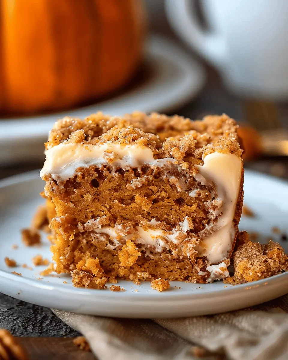 Pumpkin Coffee Cake: The Best Indulgent Treat for Fall Mornings