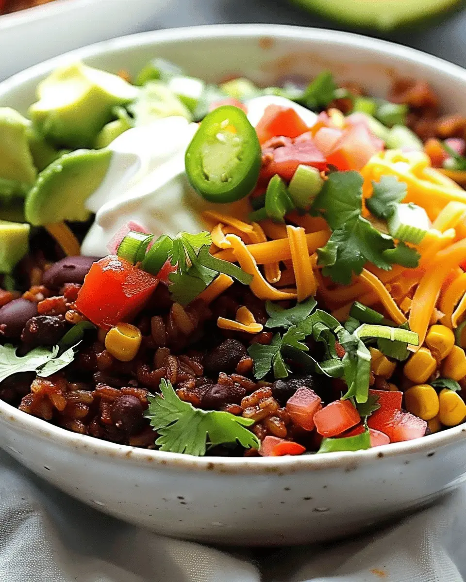 Perfect Taco Rice Bowl: Master the Flavor for a Cozy Night In