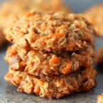 Healthy Carrot Cake Oatmeal Cookies