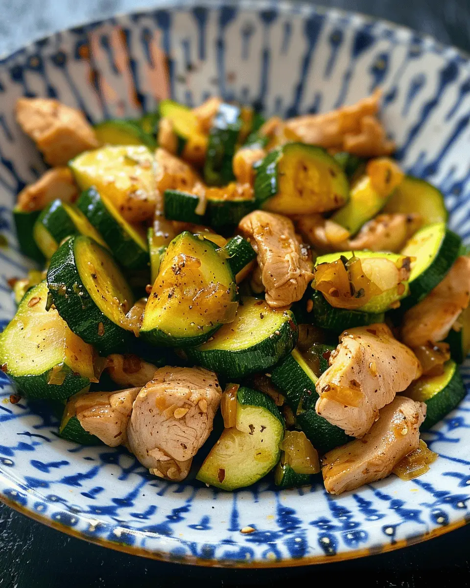 Chicken Zucchini Stir Fry: Easy Recipe for Fresh Flavors