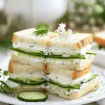 Classic Cucumber Tea Sandwiches
