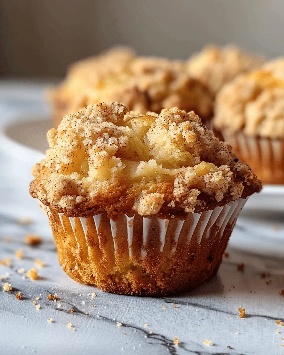 Unleash 12 Divine Apple Cinnamon Streusel Muffins for a Cozy Morning