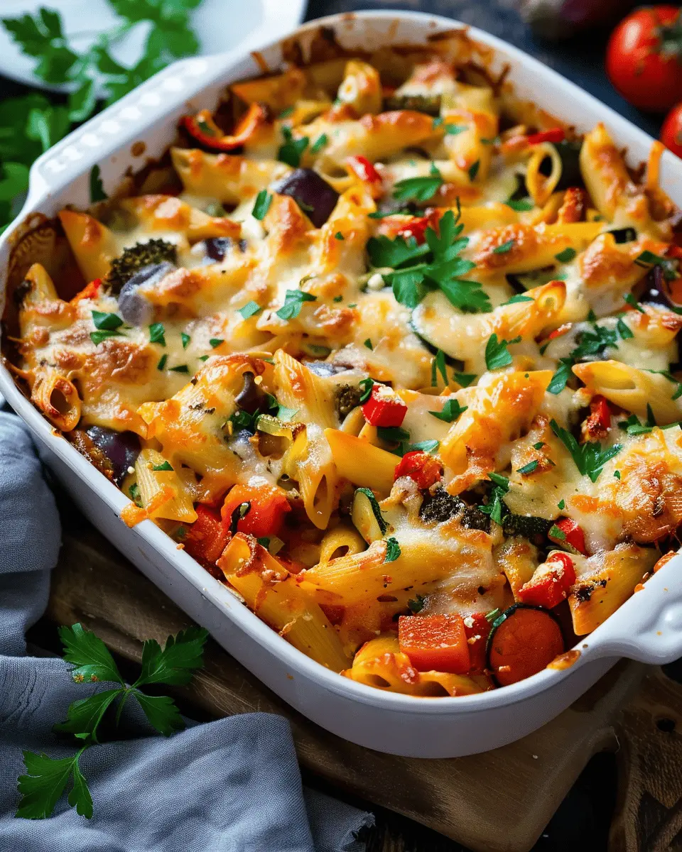 Vegetable Pasta Bake: The Ultimate Comfort Dish You’ll Love