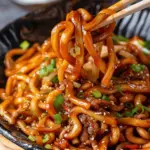 Yaki Udon (Japanese Stir Fries Udon Noodles)