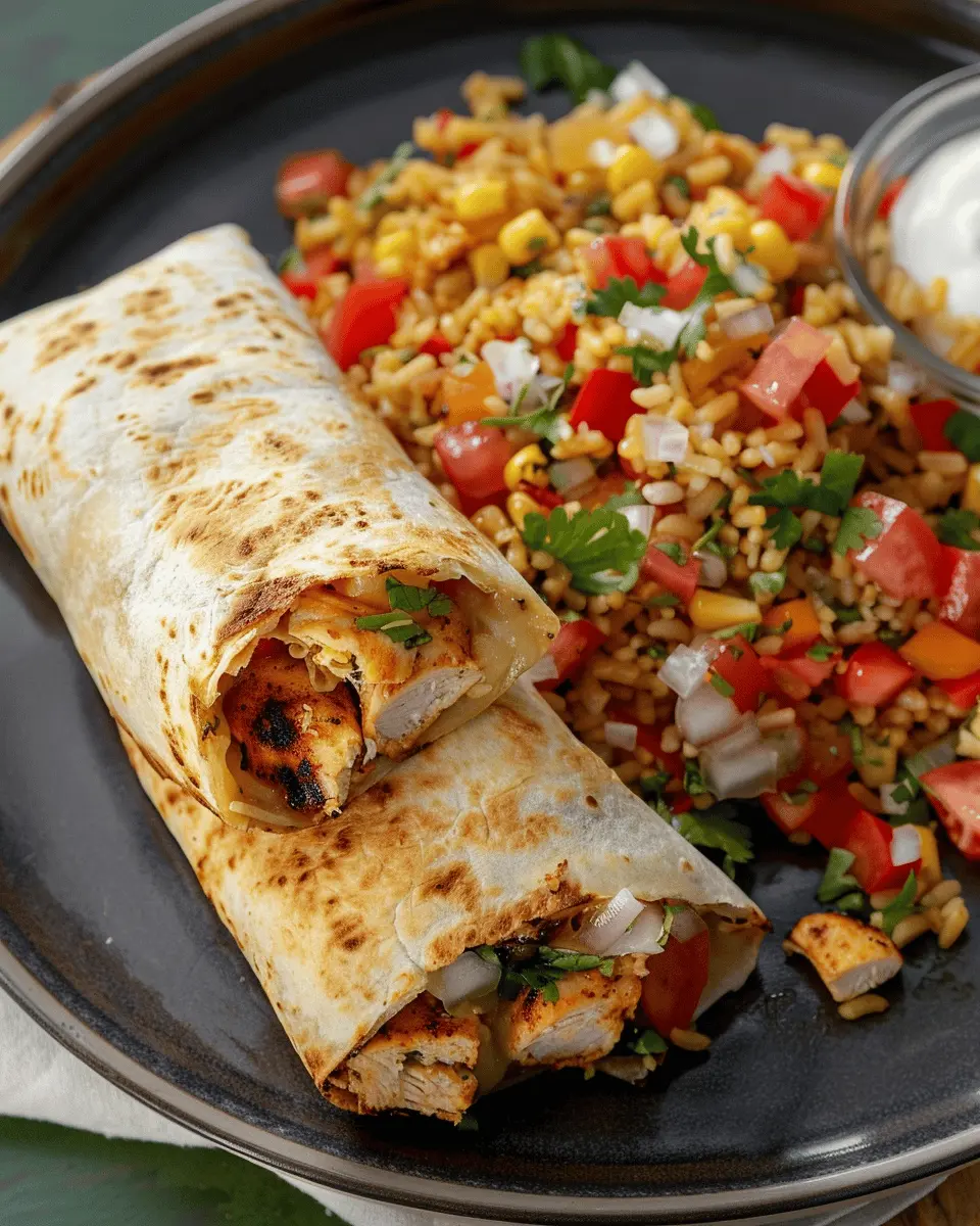 Cheesy Rotisserie Chicken Burritos: Easy Comfort Food Delight