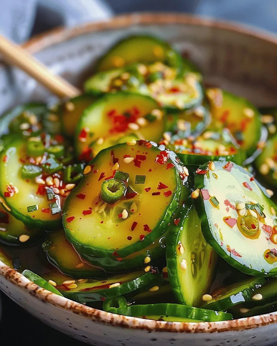 Easy Asian Cucumber Salad: Refreshing Twist for Your Table