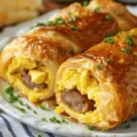 Sausage Egg Breakfast Roll-Ups – Quick & Easy Morning Treat!