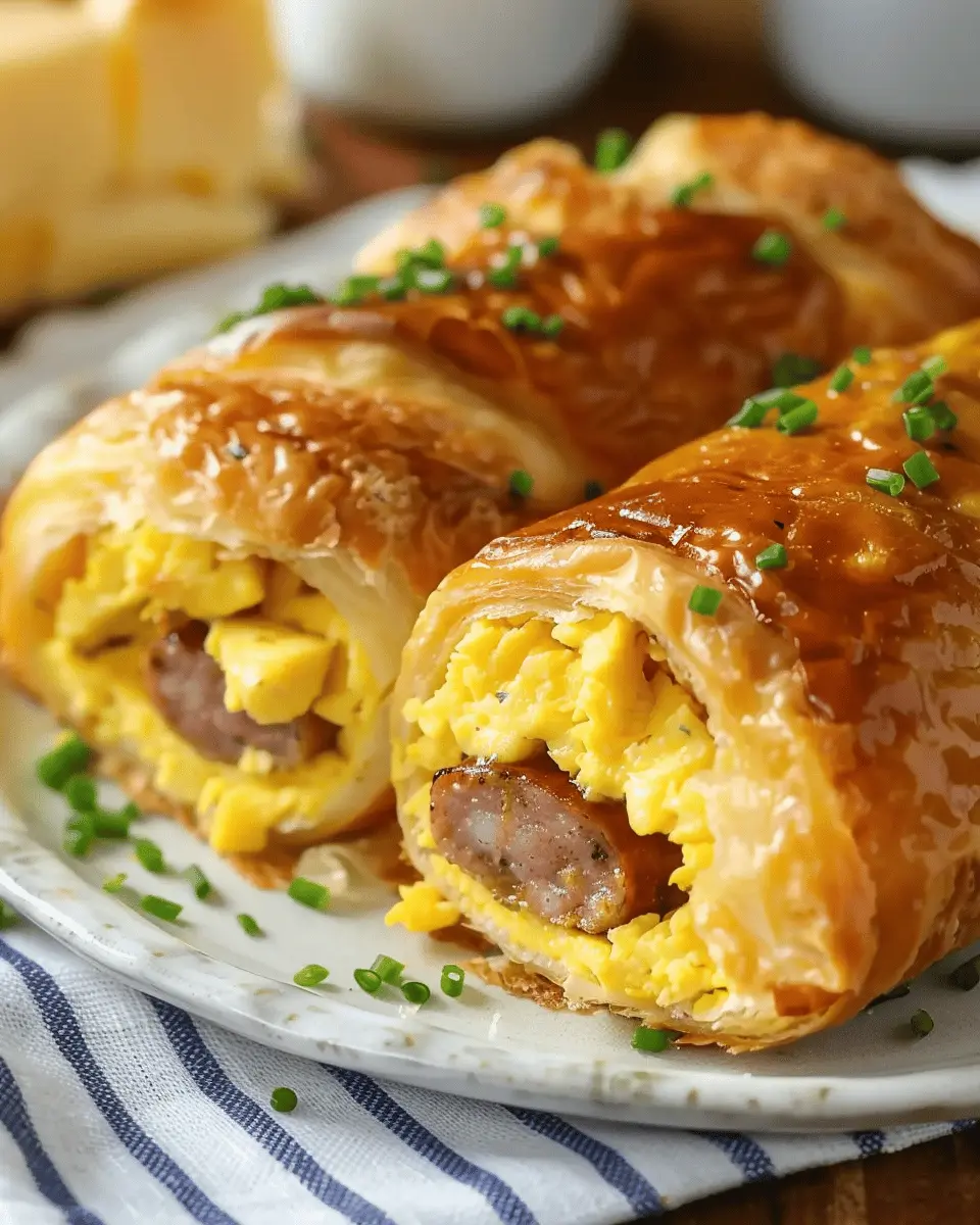 Sausage Egg Breakfast Roll-Ups – Easy Morning Treat for Everyone