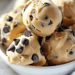 Frozen Greek Yogurt Peanut Butter Bites with Chocolate Chips: A Delightful Treat You Can Make at Home!