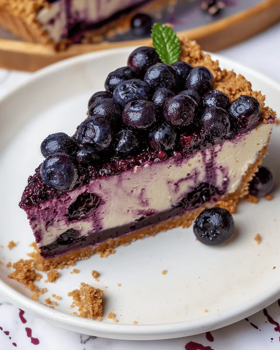 Blueberry Crumble Cheesecake: Easy Indulgence for Your Family