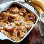 Banana Croissant “French Toast” Casserole