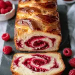 Raspberry Swirl Brioche Loaf Recipe