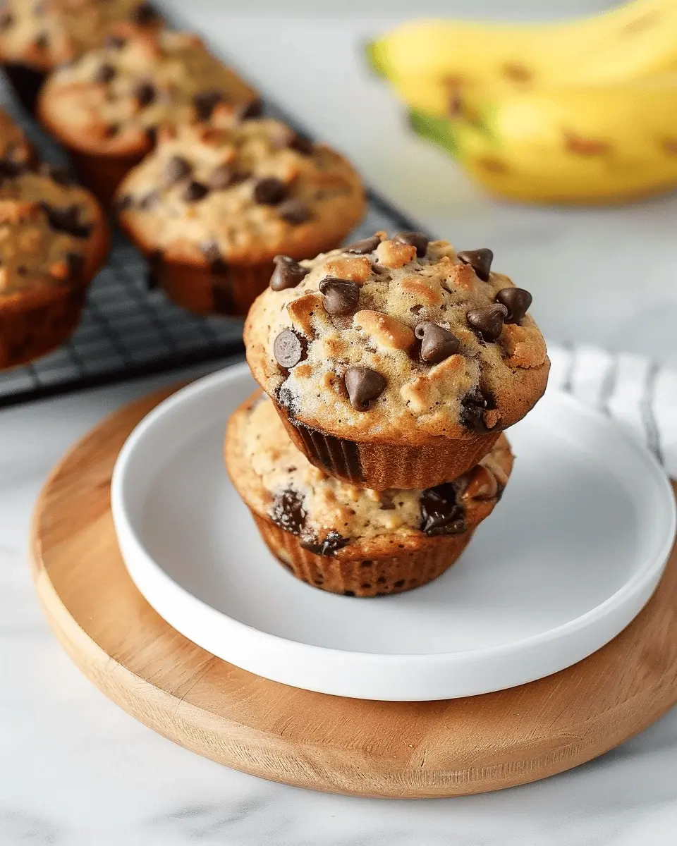Banana Chocolate Chip Yogurt Muffins: Easy, Moist & Delicious Treats