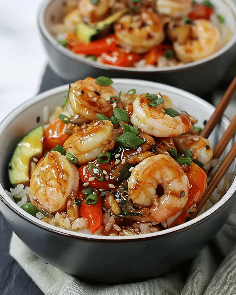 Hibachi Shrimp Rice Bowls: Easy Recipe for a Flavorful Dinner