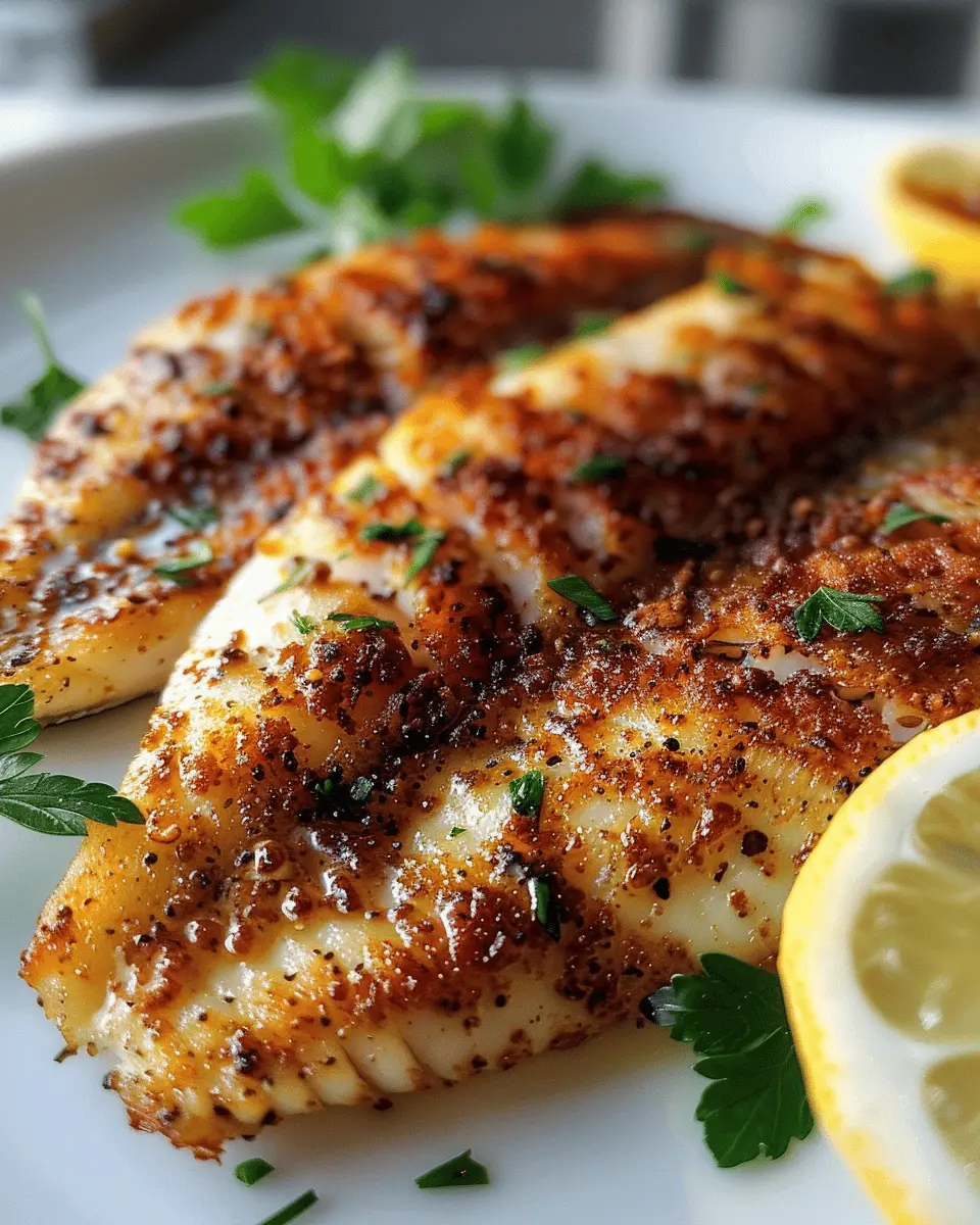 15-Minute Air Fryer Tilapia: Crispy, Buttery Bliss Made Easy