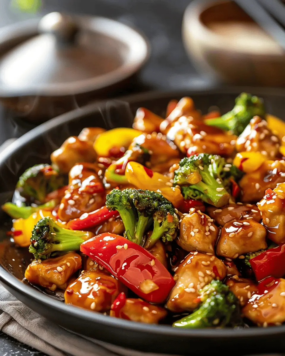 Flavor-Packed Blackstone Griddle Chicken Stir Fry Recipe for Quick Dinners