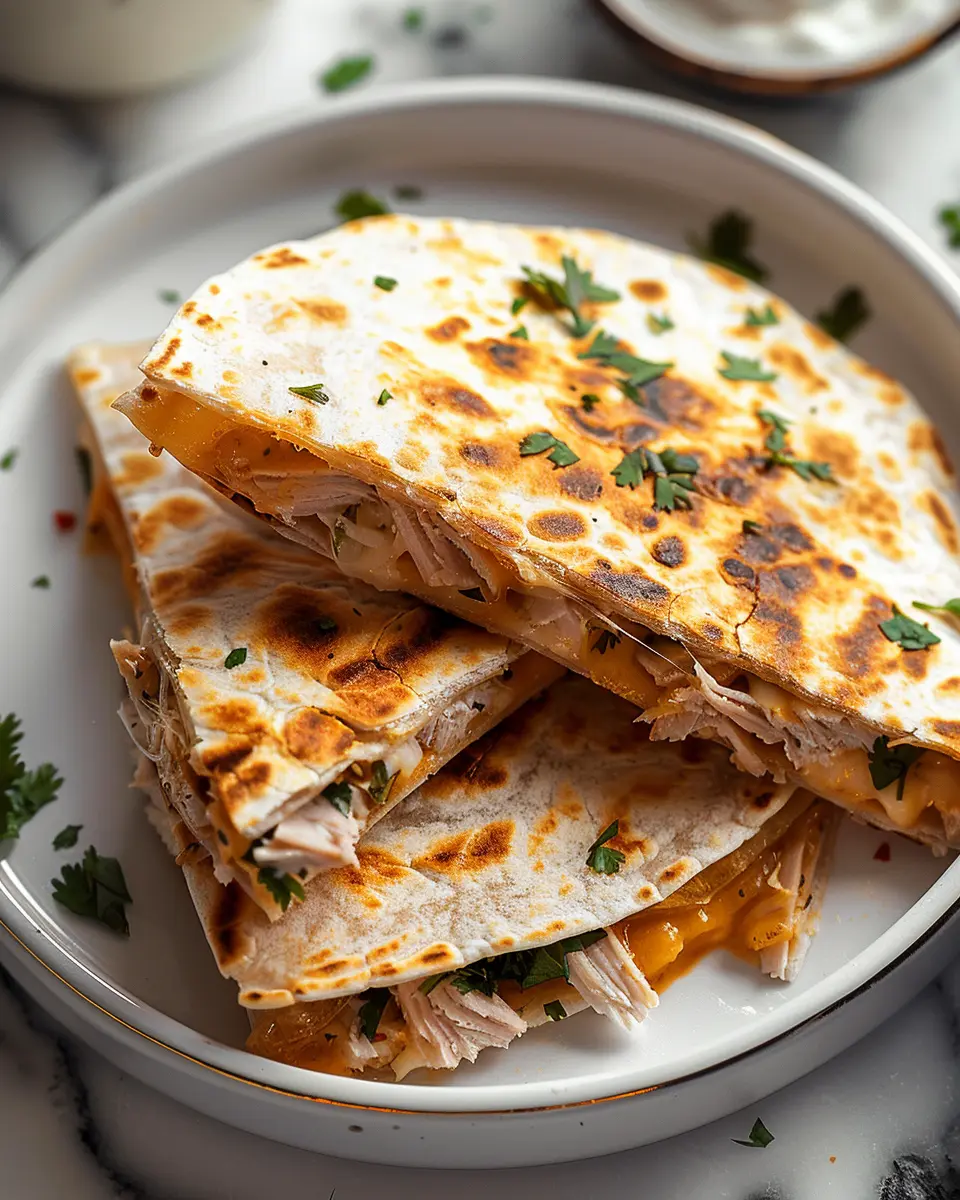 Turkey and Cheese Quesadilla: Easy and Delicious Weeknight Meal