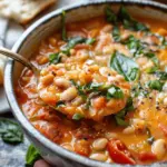 Creamy Tomato White Bean Stew