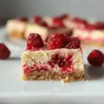 Healthy Raspberry Cheesecake Bars
