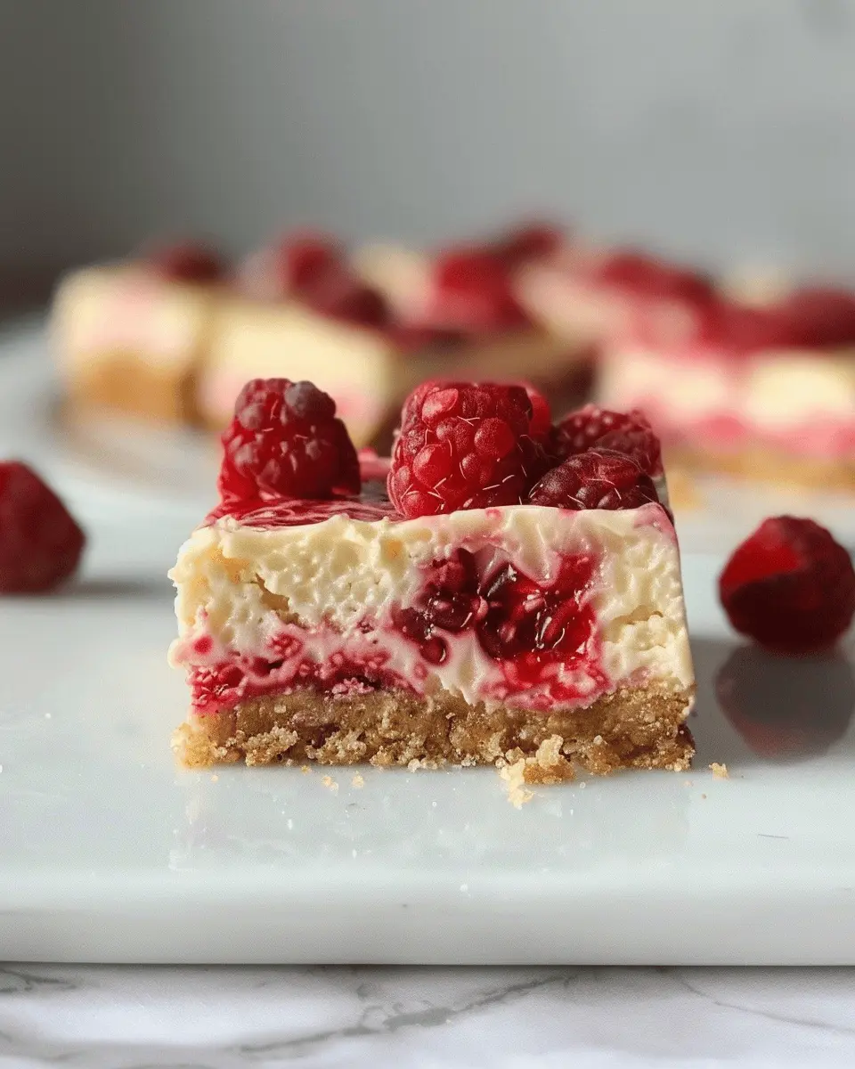 Healthy Raspberry Cheesecake Bars: Indulge Guilt-Free Today