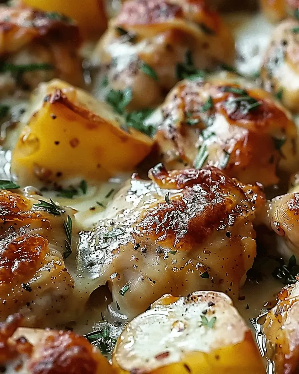 Garlic Parmesan Crockpot Chicken and Potatoes: The Ultimate Comfort Dish