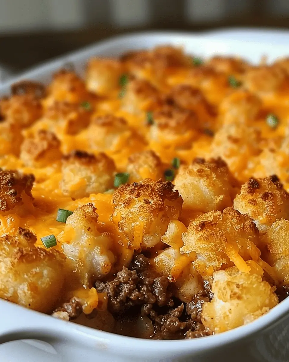 Tater Tot Casserole: The Indulgent Beef Delight Your Family Will Love