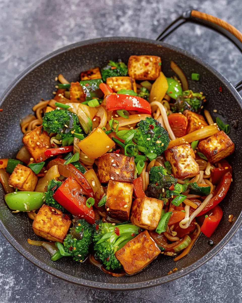 Quick Veggie & Tofu Stir Fry: Easy, Flavorful Dinner Delight