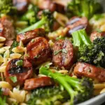 Chicken Sausage and Broccoli Orzo: A Delicious Recipe!
