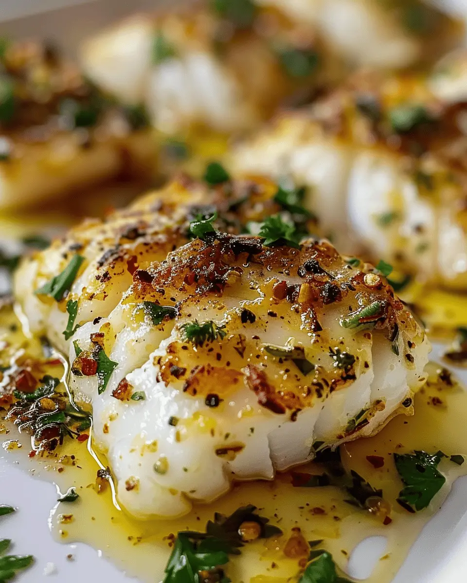 Irresistible Lemon Garlic Butter Cod Ready in 20 Minutes for Everyone