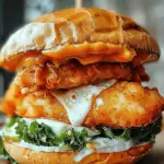 Crunchy Fried Cod Fish Sandwich