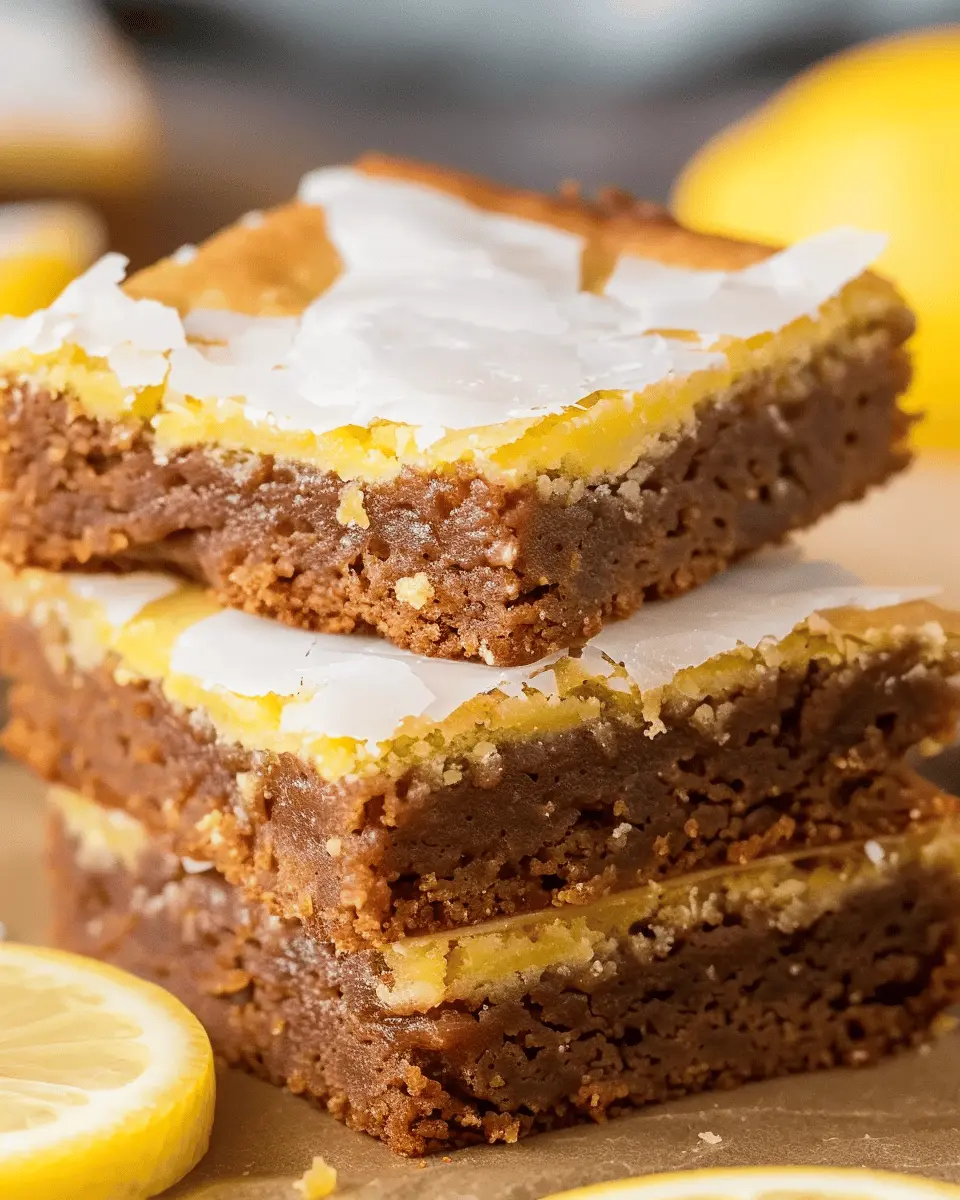 Easy Lemon Brownies Recipe: A Refreshingly Light Treat for Everyone