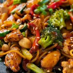 Flavor-Packed Blackstone Griddle Chicken Stir Fry Recipe