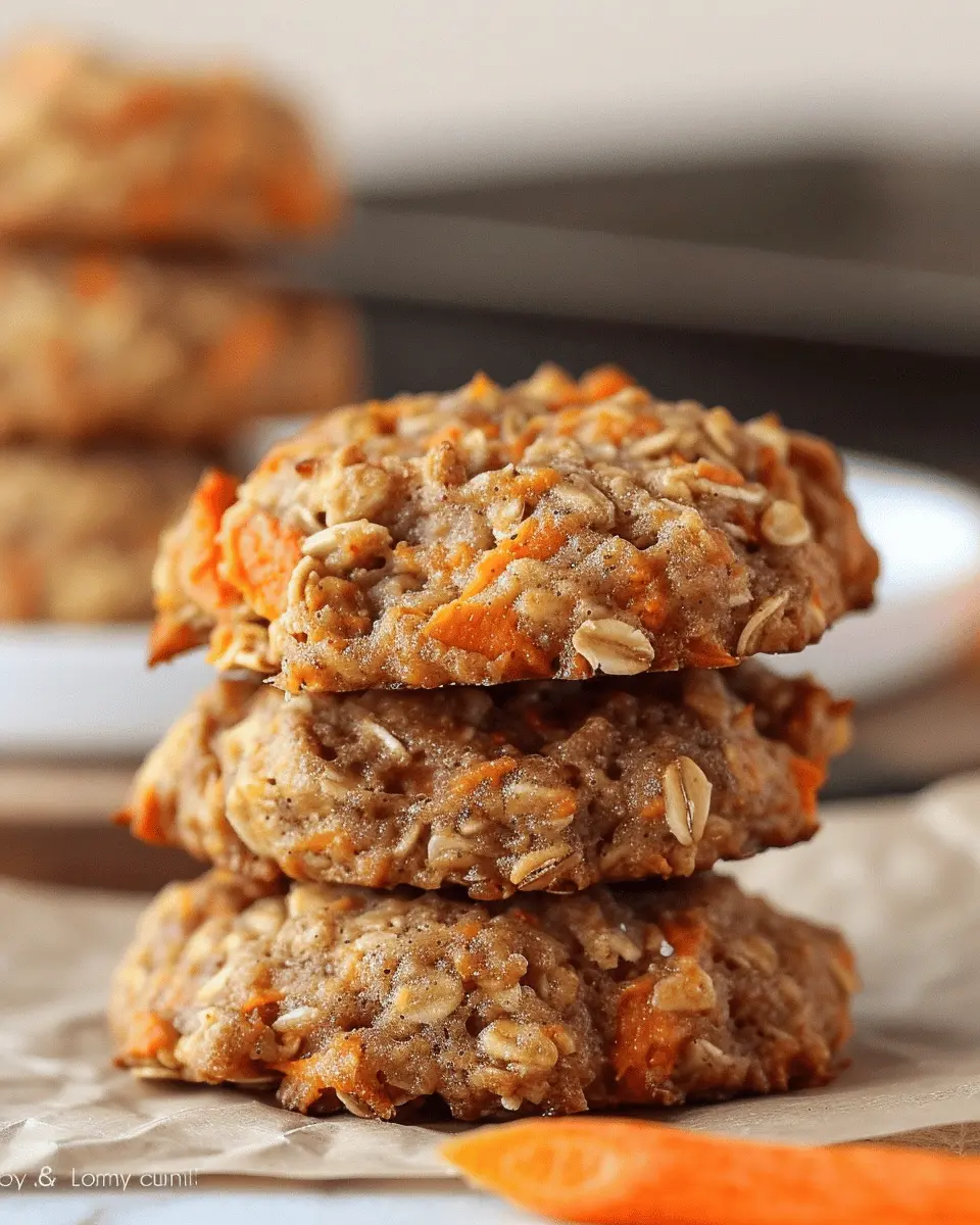 Healthy Carrot Cake Oatmeal Cookies That Are Deliciously Guilt-Free