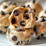 Frozen Greek Yogurt Peanut Butter Bites with Chocolate Chips: A Delightful Treat You Can Make at Home!