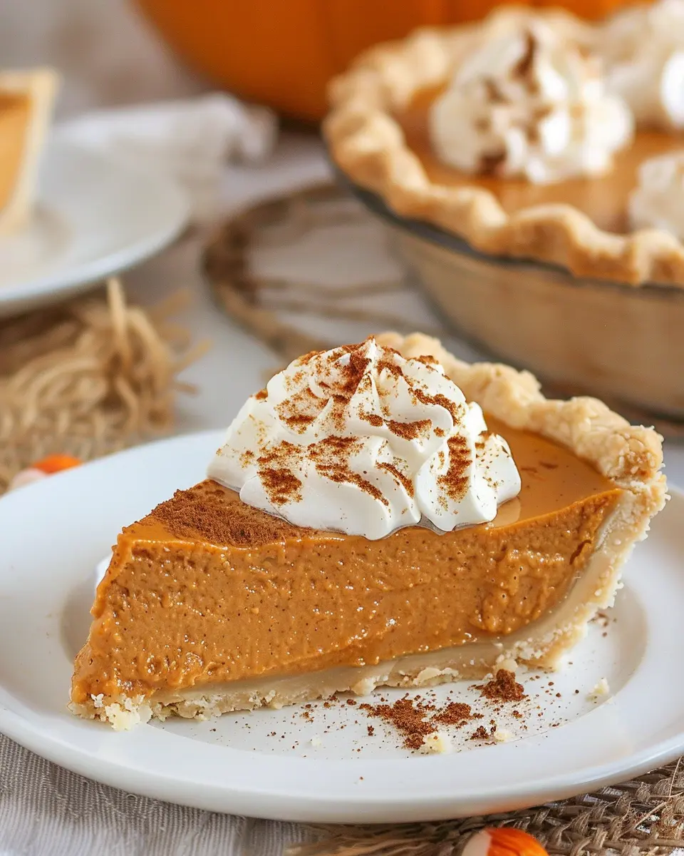 No Bake Marshmallow Pumpkin Pie: The Best Fall Treat for Everyone