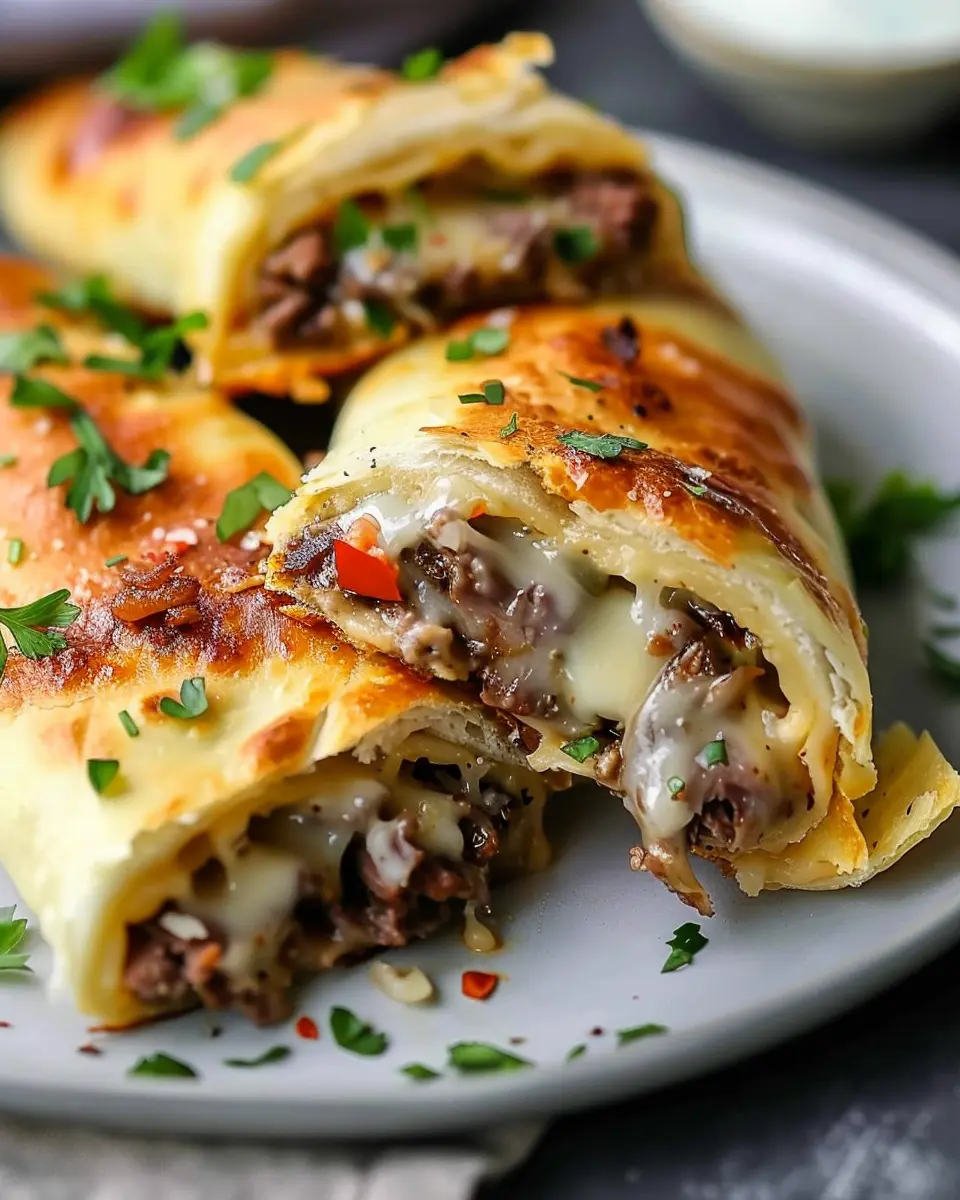 Keto Philly Cheesesteak Rolls – Easy & Delicious with Turkey Bacon