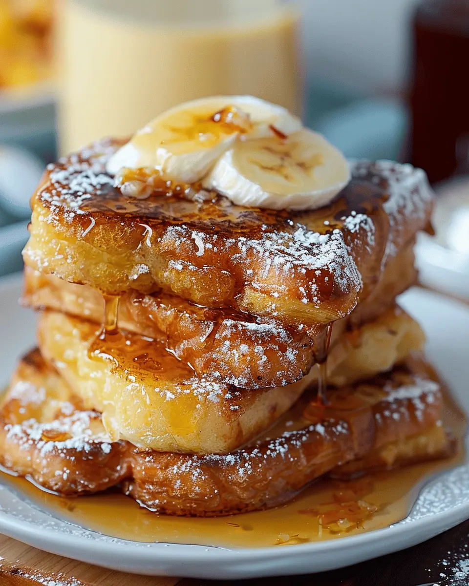 Hawaiian Roll French Toast: A Delicious Twist with Turkey Bacon