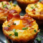 Loaded Bacon and Egg Hash Brown Muffins
