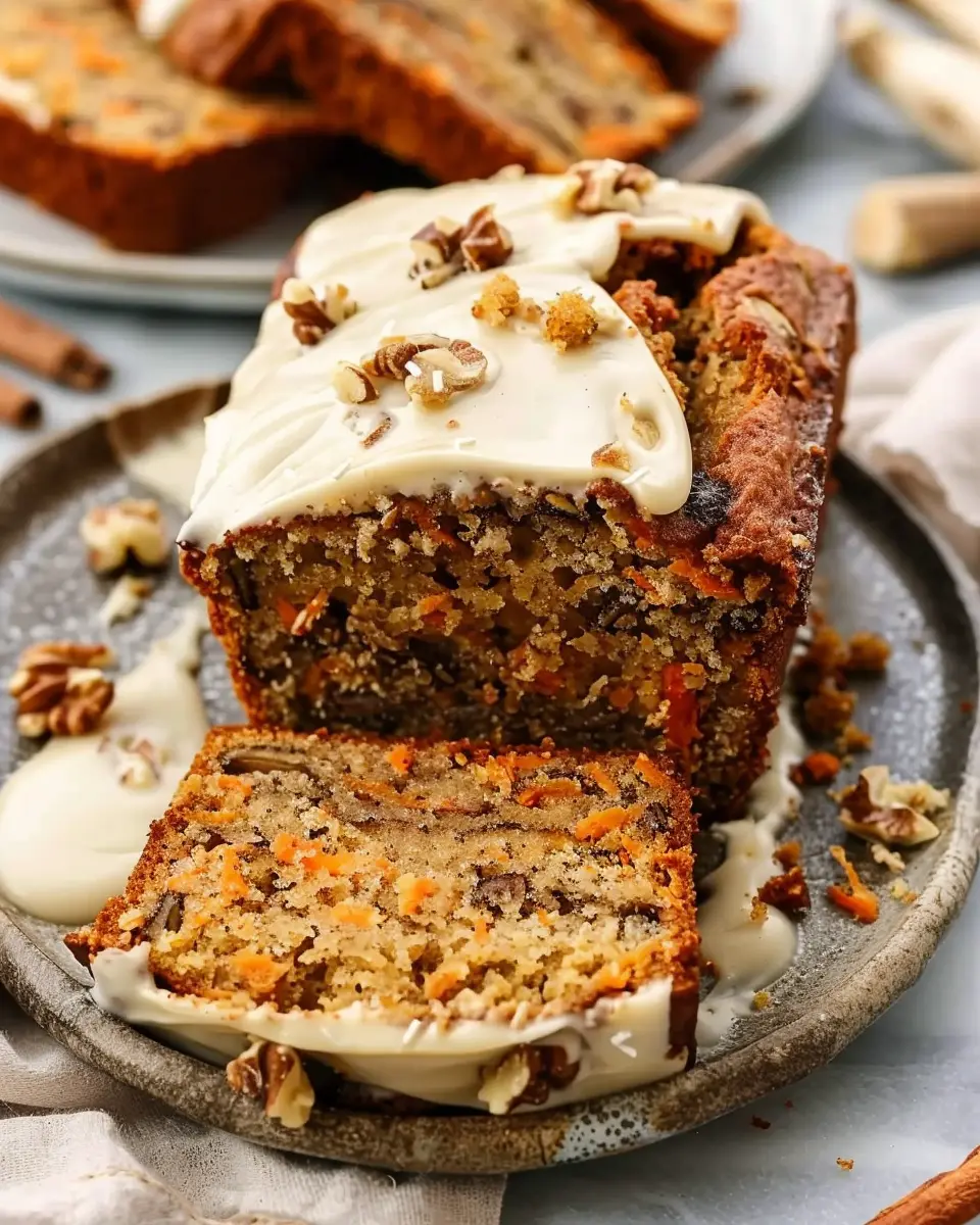 Carrot Cake Banana Bread: The Best Moist and Flavorful Twist