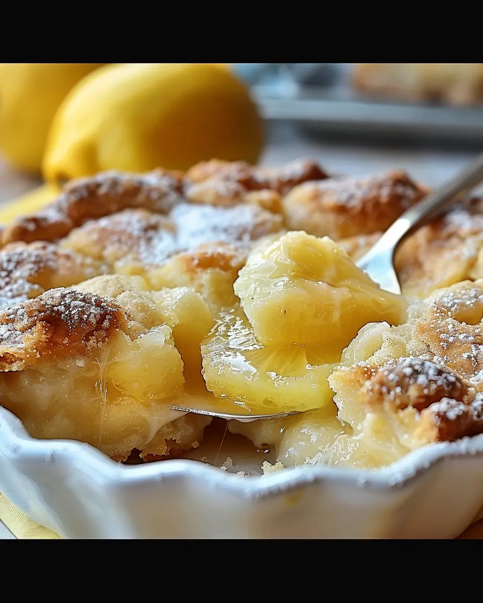 Magic Lemon Cobbler: The Best Sweet, Tangy Dessert Delight
