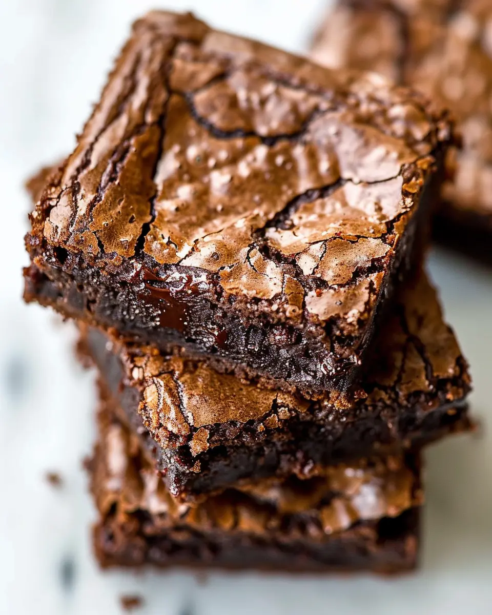 The Best Fudge Brownies with Crackly Tops You’ll Ever Make