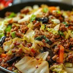 Irresistible Chinese Ground Beef and Cabbage Stir-Fry Recipe
