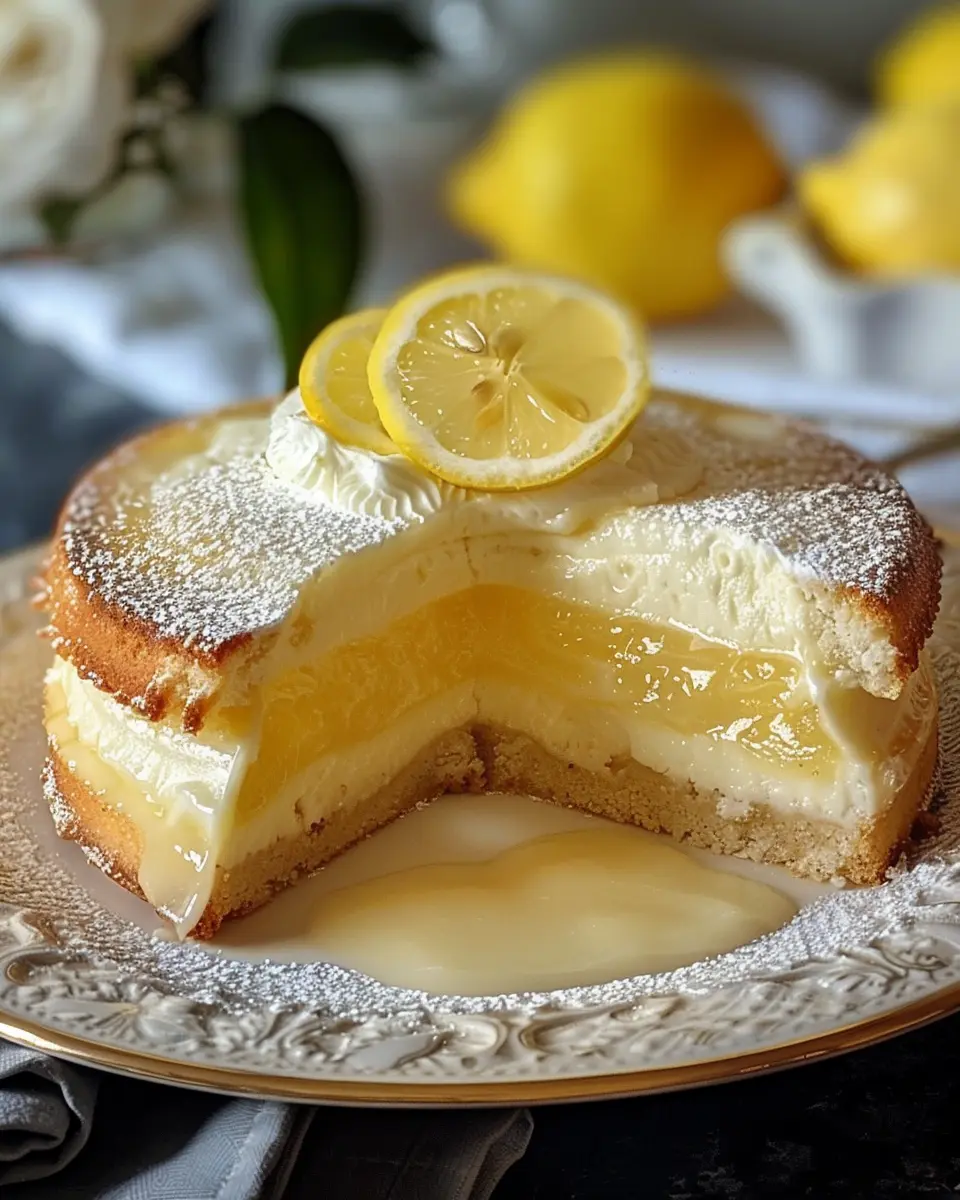 Lemon Custard Cake: The Best Sweet Treat for Your Family